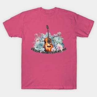 Music Undarstend Me - Guitar and succulets T-Shirt